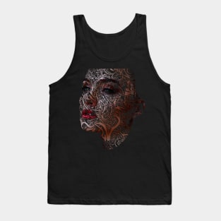 Displacement Female Face Tank Top